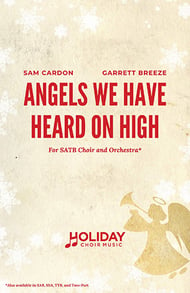 Angels We Have Heard On High Instrumental Parts choral sheet music cover Thumbnail